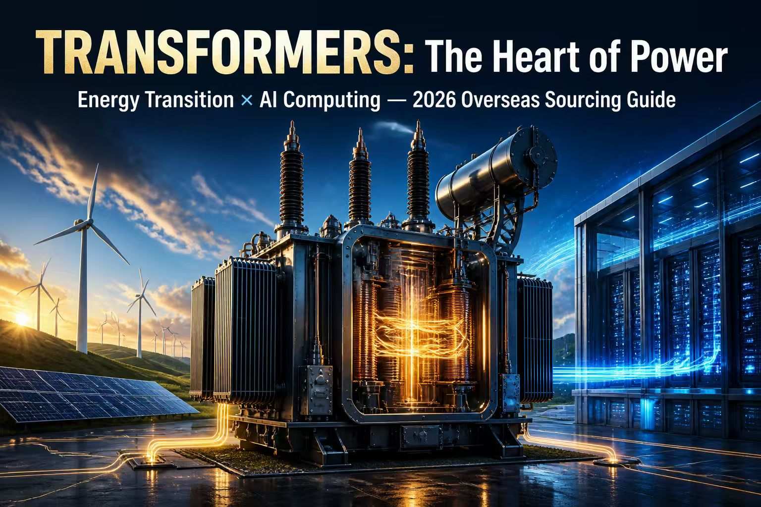 Transformers: The Heart of Power med doble vekstmuligheter — Energy Transition & AI Computing Surge | 2026 Overseas Procurement Guide